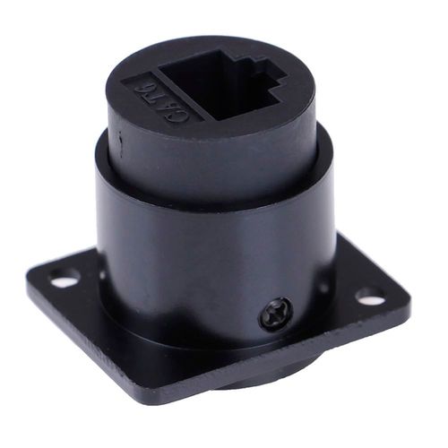XEjU RJ45 D-type module socket female signal connector cat6 panel mount network