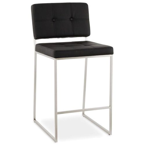 Paris Prix - Tabouret De Bar "Nekar" 94cm Noir