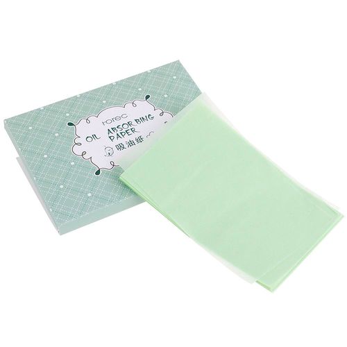 Xeju 100pcs Papiers Faciaux De Contrôle De L'huile Lingettes Feuilles Absorbantes Absorbant Le Visage Nettoyant 