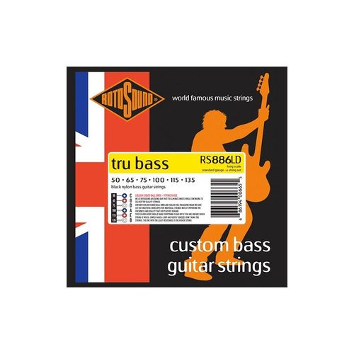 Rotosound Rs886ld Tru Bass - Jeu De 6 Cordes Basse - 50-135