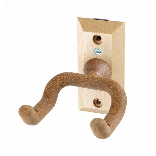 K&m 16220 - Support Mural Pour Guitare - Embase Bois