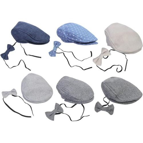 1 Jeu casquette bébé messieurs cadeaux pour enfants noeuds papillon pour garçons tenue de Noël pour bébé robes accessoires photo noeud papillon accessoires photo bébé Dessin animé