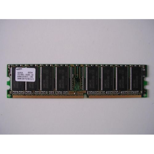 Samsung - Mémoire vive - 256 Mo - DIMM 184 broches - DDR SDRAM- 266 Mhz - PC2100