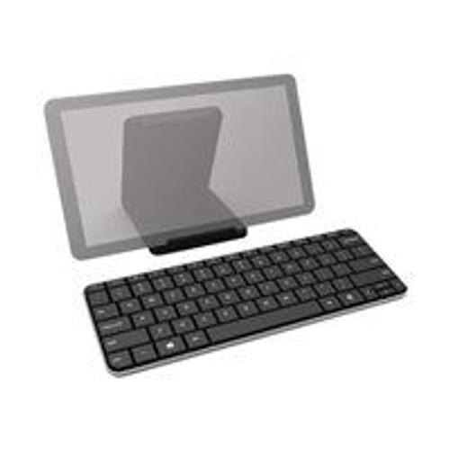 Clavier PC Microsoft Wedge Mobile 1521 AZERTY Belge Bluetooth Noir