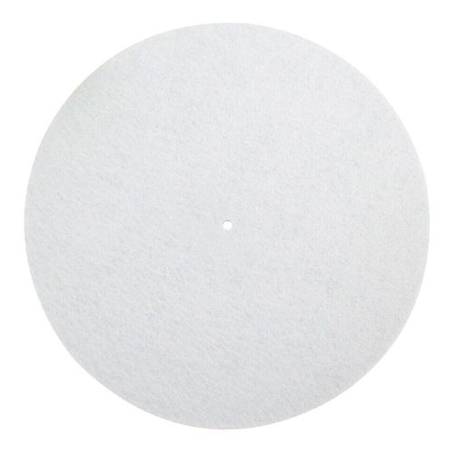 Plateau tournant pièces maison tapis de lecteur de disques en laine artificielle réduire les vibrations efficace facile à appliquer disque de vinyle Stable DJ Pad de protection