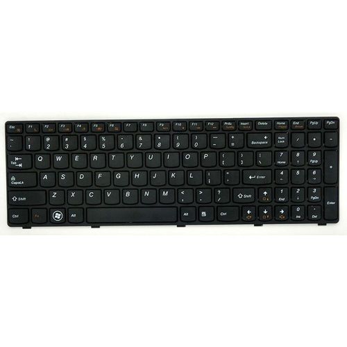 Clavier remplacement pratique petites touches d'entrée sensible Durable ordinateur portable accessoires nous pour Lenovo Z585 B580 G780 G590