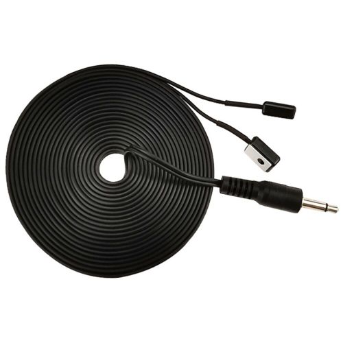 3.5mm Jack fil Flexible infrarouge maison IR émetteur Double tête promotionnelle avec répéteur Extender câble émetteur Extension Audio