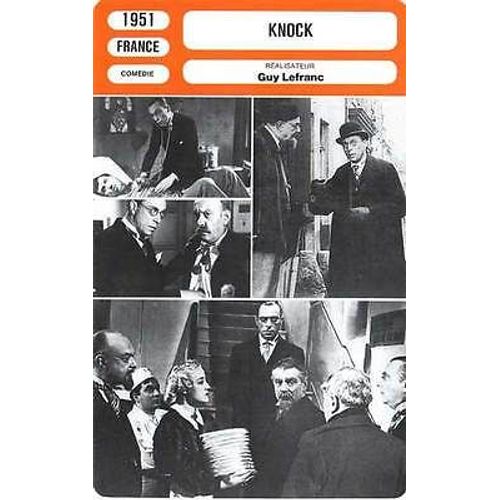 Fiche Monsieur Cinema Knock