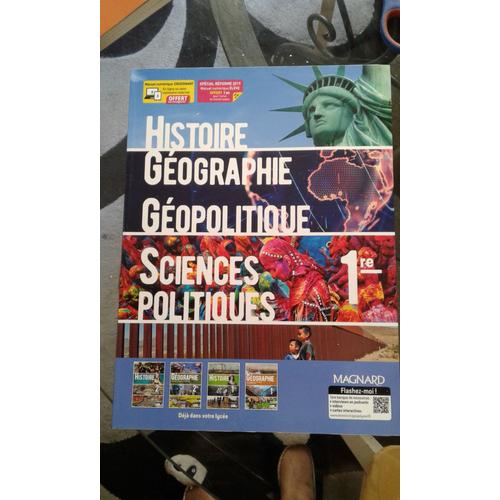 Histoire Géographie Geopolitique Sciences Politiques 1ere