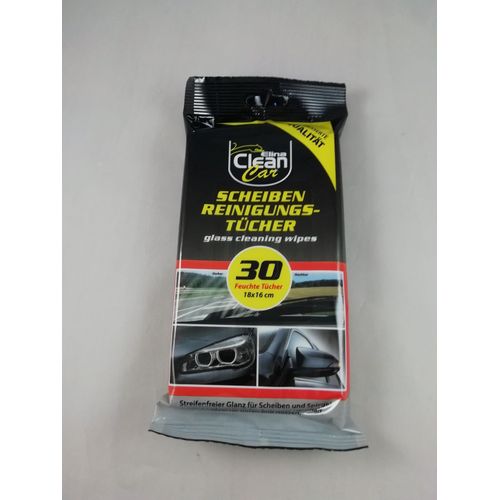 30 Lingettes Nettoyantes Intérieur Voiture Auto Cockpit Tableau De Bord Volant