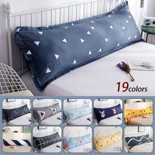 Parure De Lit Double En Coton De 1.2/1.5/1.8 M¿¿Tres, Taie D'oreiller ¿¿ Imprim¿¿ G¿¿Om¿¿Trique, Motif Dessin Anim¿¿, Pour Couple