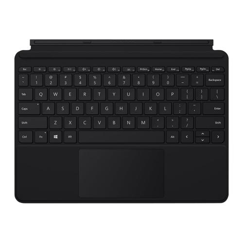 Microsoft Surface Go Type Cover - Clavier - avec trackpad, accéléromètre - rétroéclairé - Nordique - noir - commercial - pour Surface Go, Go 2, Go 3