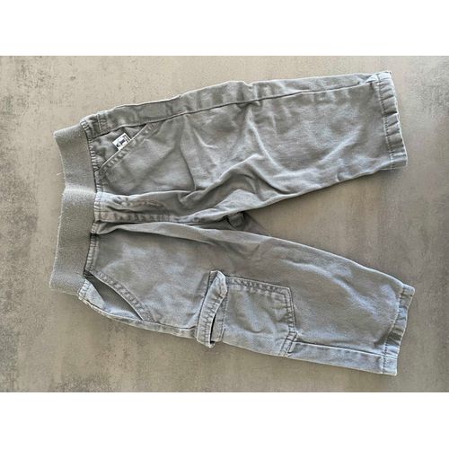 Pantalon Gris Dpam - 12 Mois/74 Cm