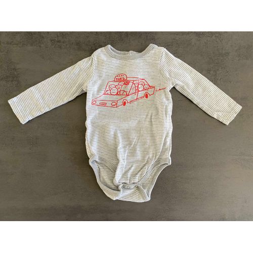 Body Manches Longues Dpam - 12 Mois/74 Cm