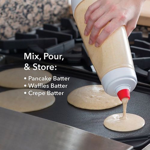 Bouteille De Mélange À Main De 1000ml, Distributeur De Pâte, Cupcake, Pancake, Shaker, Outils De Cuisine