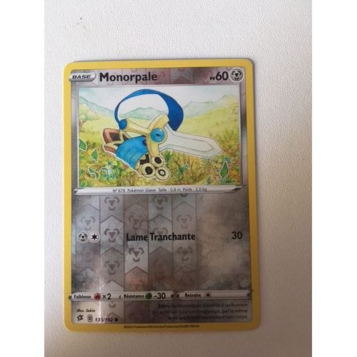 (83) Monorpale 133/192 Pokemon