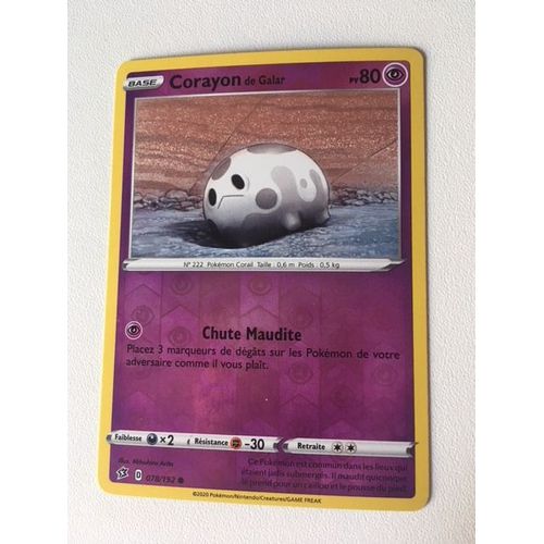 (493) Corayon De Galar 078/192 Pokemon