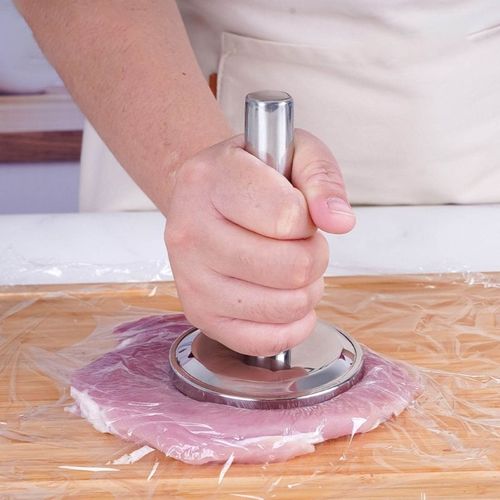 Attendrisseur De Viande En Acier Inoxydable, Maillet À Viande, Pilon À Viande, Outil De Cuisine