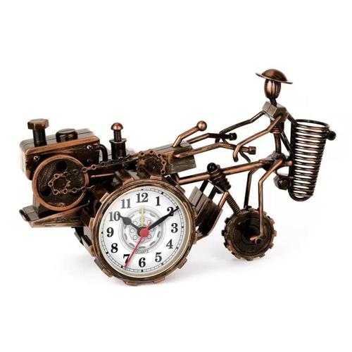 Horloge numérique à l'ancienne, modèle tracteur, alarme, décor de Table, bureau, maison