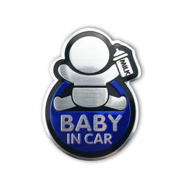 Autocollant De Bébé À Bord De Voiture, Autocollant En Aluminium Pour Nissan X-Trail Qashqai Skoda Octavia Fabia Renault Clio A
