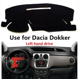 Tapis De Tableau De Bord De Voiture, Conduite À Gauche, Pour Dacia Dokker, Pare-Soleil, Bon Matériau En Polyester, Anti-Soleil Chaud