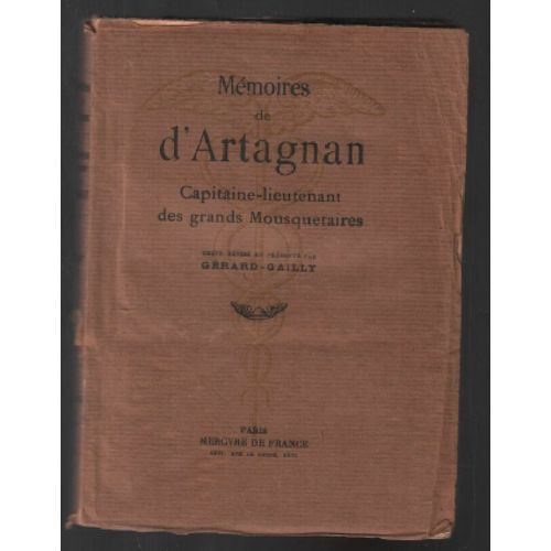 Mémoires De D'artagnan