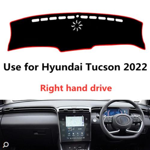 Tapis De Tableau De Bord Pour Hyundai Tucson 2021 2022, Avec Haut-Parleur, Conduite À Droite, Matériel De Haute Qualité