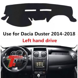 Tapis De Tableau De Bord Pour Voiture, Conduite À Gauche, Pour Dacia Duster 2014 2015 2016 2014, 5mm D'épaisseur, Coussin De Pare-Soleil