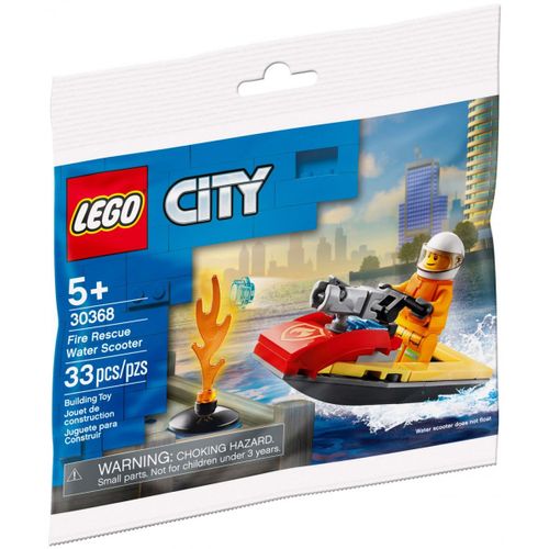 Le scooter des mers des pompiers - Polybag LEGO City 30368