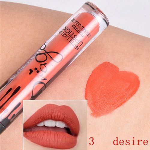 Xeme Populaire Batom Nude Rouge À Lèvres Teinte Pour Les Lèvres Cosmétiques Longwear Matière Magique Brillant À Lèvres Mat Métallique Liquide 