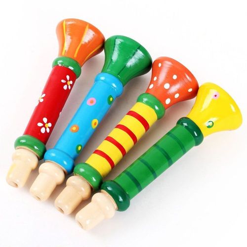 Xeme Trompette Bugle Suona Jouet Bébé Enfant Enfants Instrument De Musique En Bois