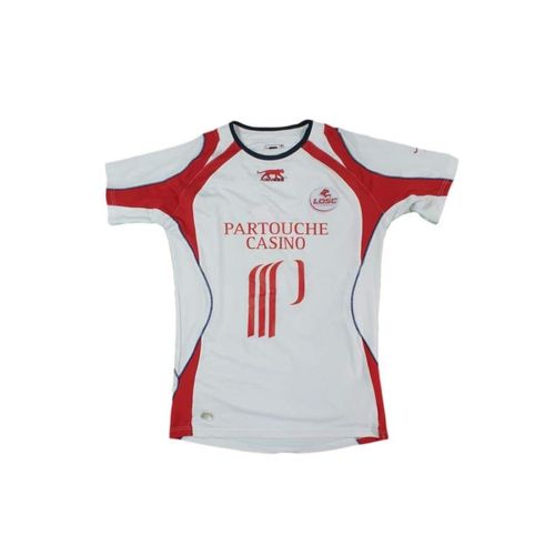 Maillot De Football Rétro Extérieur Lille Losc N°5 Mik 2007-2008