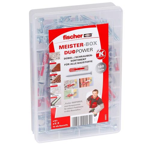 Fischer MASTER-BOX DUOPOWER + vis (160 unités) - 535972