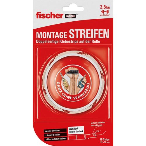 Fischer Bandes adhésives double face - 545956