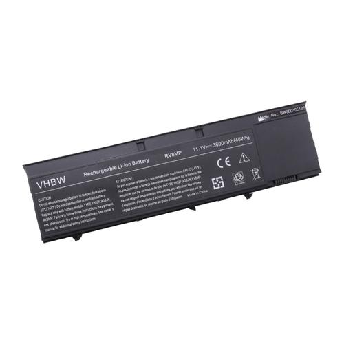 vhbw Batterie 3600mAh (11.1V) pour notebook Dell Latitude XT3 comme 1H52F, 1NP0F, 37HGH, 9G8JN, H6T9R, KJ321, RV8MP.