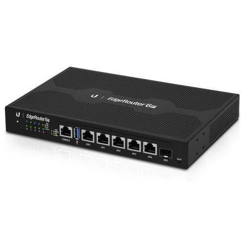 Ubiquiti Edgerouter 6p Routeur Connecté Gigabit Ethernet Noir