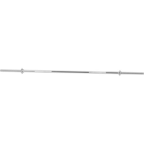 Gorilla Sports - Barre Longue Avec Bagues De Serrage En Forme D'étoile 170cm, Diamètre 30 Mm