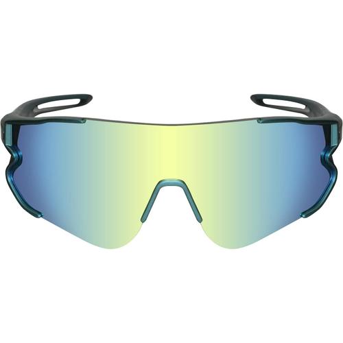 Bleu Funní Día Lunettes De Soleil Homme Femme, Verres Polarisées Et Monture Tr90, Lunette De Cyclisme Pour Adulte