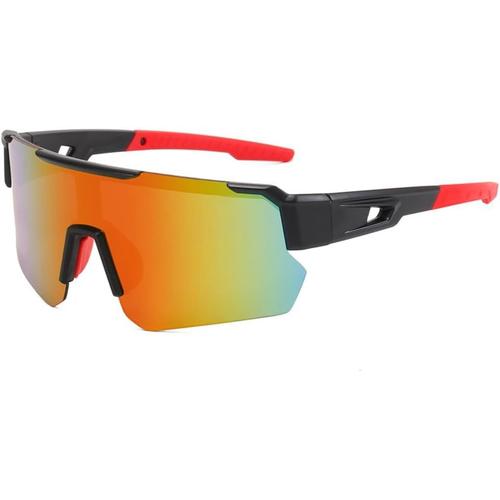 Lunettes De Vélo Pour Homme Et Femme, Lunette De Cyclisme Polarisées Homme Femme,Lunettes De Soleil Polarisées De Sport,Lunette De Cyclisme Polarisées,Convient À Diverses Activités De Plein Air