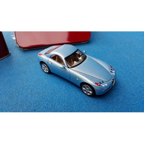 Solido 4655 - Alfa Romeo 166 Spider, Bleu 1:43, Série Exclusive-Solido