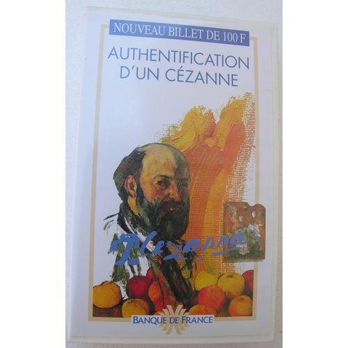Banque de France Nouveau Billet de 100 francs Paul Cézanne 1997