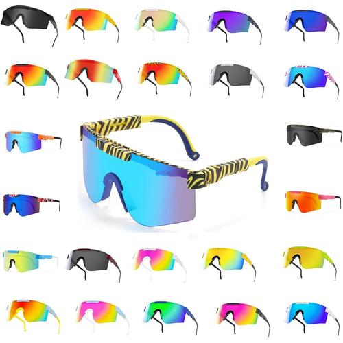 Les Styles Sont Randomisés Viper Lunettes De Soleil De Sport Polarisées Pour Homme Et Femme - Lunettes De Soleil Extérieures Uv-400