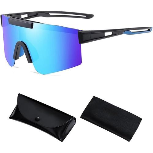 Lunettes De Soleil De Sport Polarisées Pour Homme Et Femme, Protection Uv400, Lunettes De Soleil Polarisées Pour Cyclisme, Tendance, Coupe-Vent, Monture Tac Super Légère Pour Conduite, Pêche,