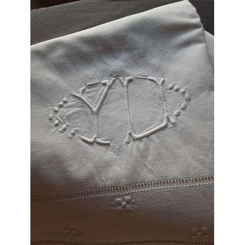 Draps Monogrammés Anciens
