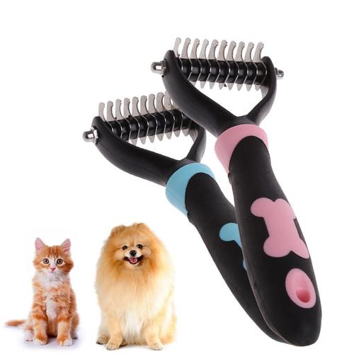 Outil De Débosselage Brosse Brosse D'animaux Domestiques Pour Chiens Débosselage Toilettage Outil Tondeuse Peigne Râteau 10/13/18 Lames