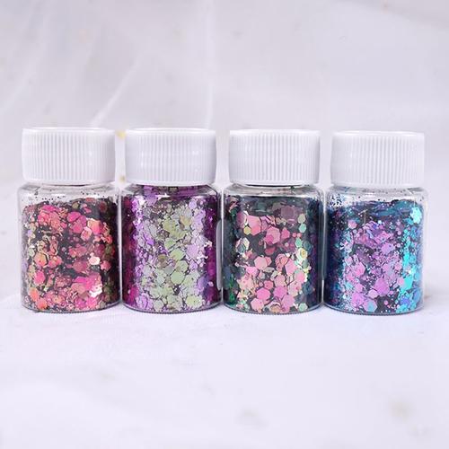 Caméléons Magiques Paillettes Nuage Paillette Poudre Irrégulière Nail Art Paillettes Résine Pigment Paillettes