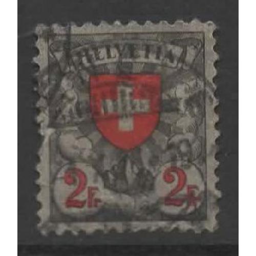 Suisse, Timbre-Poste Y & T N° 211 Oblitéré, 1924 - Helvetia