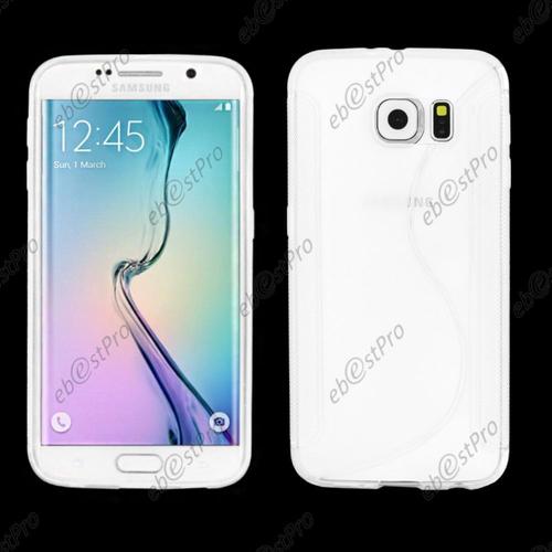 Ebeststar ® Etui Housse Coque S-Line Silicone Protection En Gel Pour Samsung Galaxy S6 Sm-G920f, G920, Couleur Transparent + 1 Film Verre Trempé