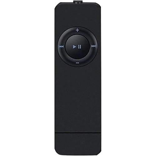 Lecteur MP3, Portable USB Mini MP3 Player de Musique Apprentissage de Walkman pour Les étudiants Sports Support Micro SD TF Card (Noir)