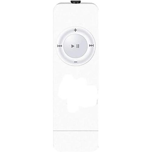 Lecteur MP3, Portable USB Mini MP3 Player de Musique Apprentissage de Walkman pour Les étudiants Sports Support Micro SD TF Card (Blanc)